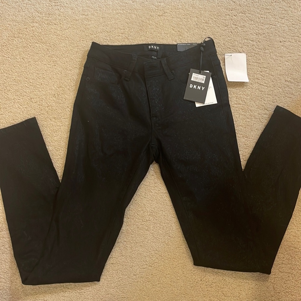 Brand new mid rise black jeggings